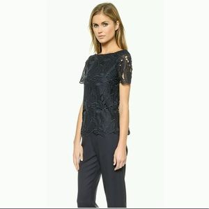 Tory Burch Avalon jumpsuit navy size:2